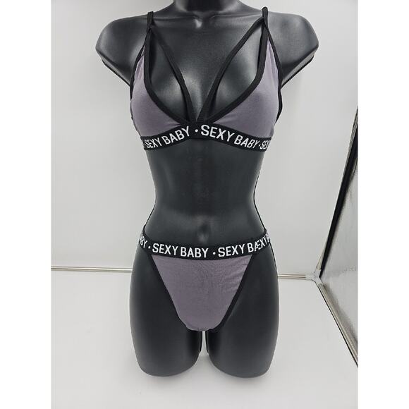 Sexy Baby Bra Sets lingerie Swim G String 6 Sets 6 Colors size XXXL - Picture 5 of 8